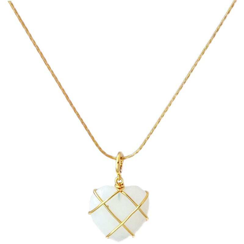Moonstone Necklace for Young Girls - Enchanting Jewelry Inspired by Cartoon Princesses