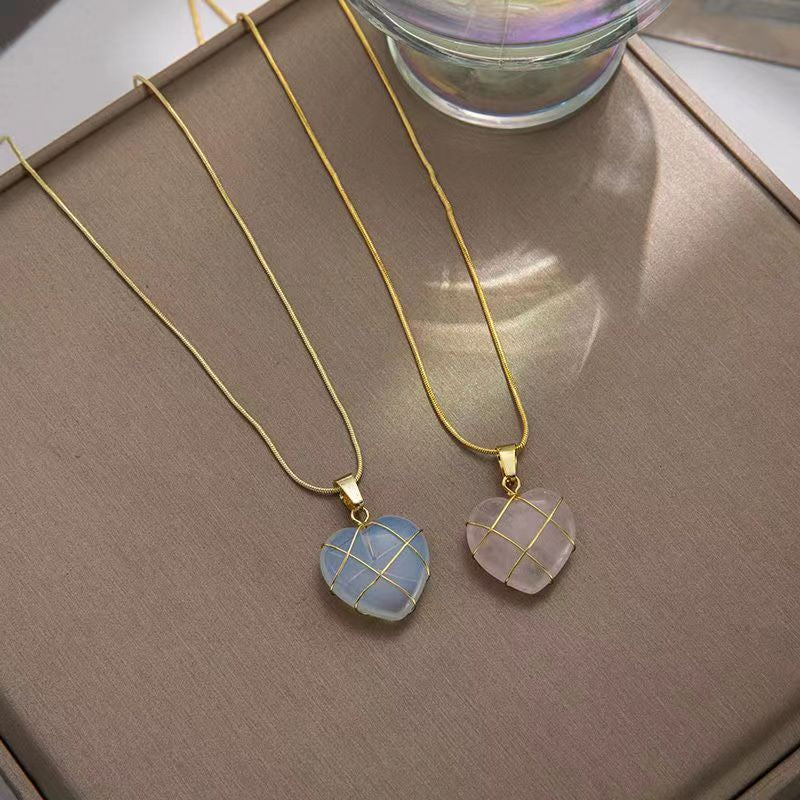 Moonstone Necklace for Young Girls - Enchanting Jewelry Inspired by Cartoon Princesses